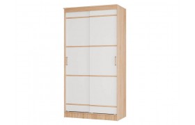 Шкаф-купе Сакура 114 см, дуб сонома