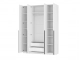 Шкаф 4-х створчатый ШК-13 Айрон, Белый от производителя