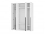 Шкаф 4-х створчатый ШК-13 Айрон, Белый недорого