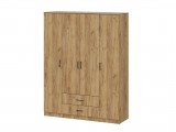 Шкаф распашной для одежды ШК 1 (Серия 2), Дуб золотой недорого
