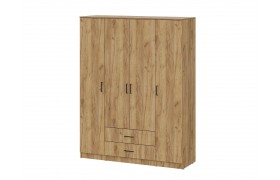 Шкаф распашной для одежды 1 (Серия 2), Дуб золотой