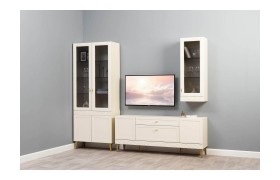 Стенка в гостиную Марион компл.5, Слоновая кость