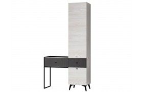 Прихожая Норд 06, Ясень белый, Маренго