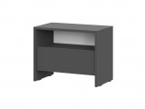 Тумба прикроватная Камелия 1, Графит недорого