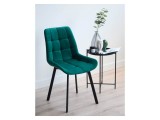 Челси 360 П зеленый (zd 667) / черный np Стул на металлокаркасе от производителя