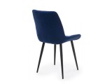 Челси К синий (zd 798) / черный np Стул на металлокаркасе фото