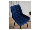 Челси К синий (zd 798) / черный np Стул на металлокаркасе купить