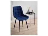 Челси К синий (zd 798) / черный np Стул на металлокаркасе от производителя