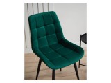 Челси К зеленый (zd 667) / черный np Стул на металлокаркасе от производителя