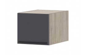 Полка навесная КГ Этна шкаф барный 400 Софт графит