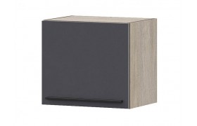 Полка настенная КГ Этна Шкаф навесной барный 400 Софт грфит