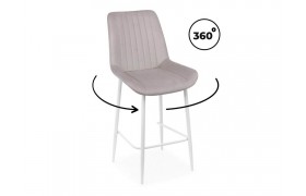 Кресло Седа 360 латте (zd 290) / белый np Барный стул
