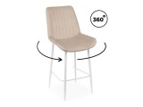 Седа 360 бежевый (zd 210) / белый np Барный стул недорого