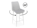 Седа 360 светло-серый (zd 960) / белый np Барный стул недорого