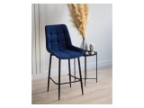Челси 360 синий (zd 798) / черный np Барный стул распродажа