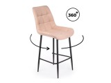 Челси 360 бежевый (zd 210) / черный np Барный стул недорого