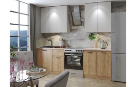 Кухня прямая Ревилья 01 1800 без столешницы