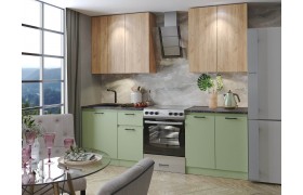 Кухонный гарнитур прямая Ревилья 01 1800 без столешницы