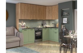 Кухня угловая Ревилья 03 2500/1400 без столешницы