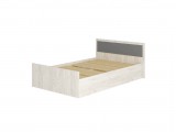 Кровать без основания 1,2 м Фиеста дуб крафт белый недорого