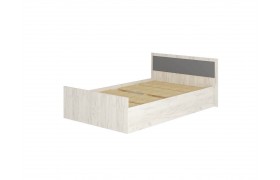 Кровать без основания 1,2 м Фиеста дуб крафт белый