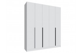 Зеркало Шкаф Мадрид (2,0) с 3 ящ. внутри без белый