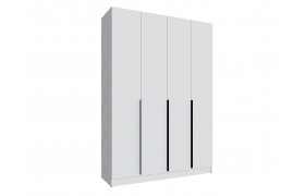 Зеркало Шкаф Мадрид (1,6) с 6 ящ. внутри без белый