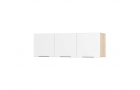 Кухонный шкаф навесной Сандра ШКН-03 Крафт/Белый