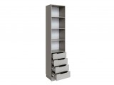Шкаф Мадрид торцевой (0,35) с 4 ящ. кашемир распродажа