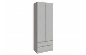 Зеркало Шкаф Мадрид (0,8) с 2 ящ. без ручек кашемир