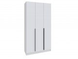 Шкаф Мадрид (1,2) с 3 ящ. внутри без зеркала белый недорого