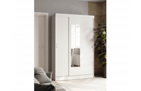 Шкаф-купе Бася белый