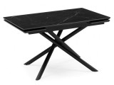 Мэриан 120(180)х80 shakespeare black / черный Керамический стол недорого