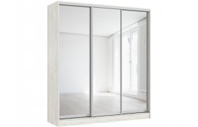 Шкаф-купе Тринити-8 (2,0 м), Дуб крафт белый