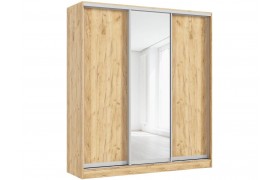 Шкаф-купе Тринити-6 (2,0 м), Дуб крафт золотой