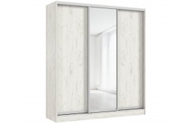 Шкаф-купе Тринити-6 (2,0 м), Дуб крафт белый