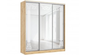 Шкаф-купе Тринити-5 (2,0 м), Дуб крафт золотой