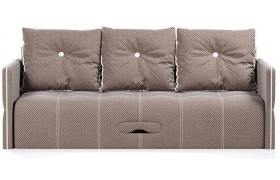 Диван еврокнижка прямой Онега Brown
