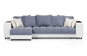 Диван кожаный угловой Дубай Blue