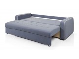 Диван прямой Атланта 9 с кантом Blue купить