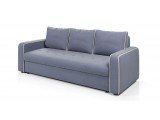 Диван прямой Атланта 9 с кантом Blue фото