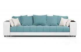 Кожаный диван прямой Дубай Lagoon