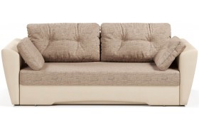 Кожаный диван прямой Амстердам Begie+экокожа М