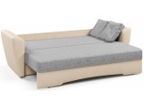 Диван прямой Амстердам Gray+экокожа М от производителя