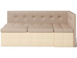 Диван кухонный угловой Домино 2 Beige купить