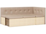 Диван кухонный угловой Домино 2 Beige от производителя