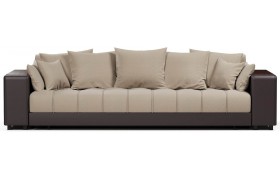 Кожаный диван прямой Дубай Begie