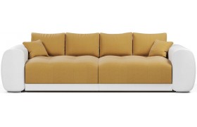 Диван кожаный прямой Pesaro Yellow