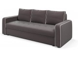 Диван прямой Атланта 9 с кантом Brown фото
