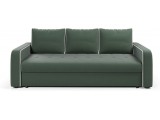 Диван прямой Атланта 9 с кантом Green недорого